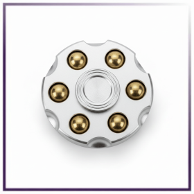 Metal Alloy Rotating Cylinder Spinner Fidget